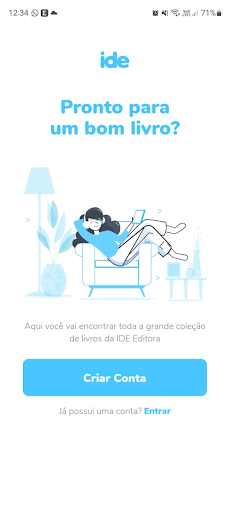 Android application IDE — Livros Espíritas screenshort