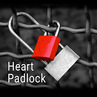 Love Theme Heart Padlock