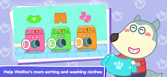 Game screenshot Wolfoo Learns: Little Baby DIY apk download