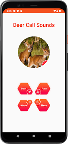 Captura 2 Sonidos de llamadas de ciervos android