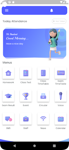 Android application BVM School screenshort