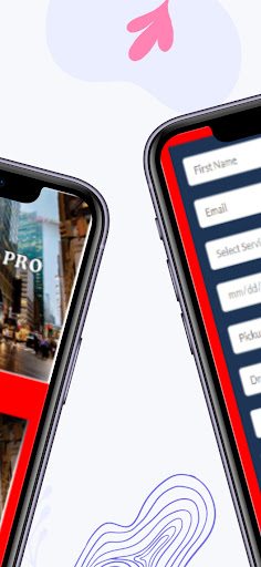 Limo Services Pro App Screen 2