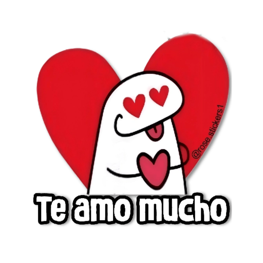 Sticker Flork de Amor logo
