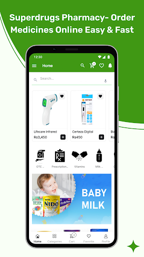 Android application Superdrugs Pharmacy screenshort