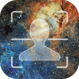 Starry sky Facelock Theme icon