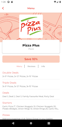 Pizza Plus GL1 Screen 2