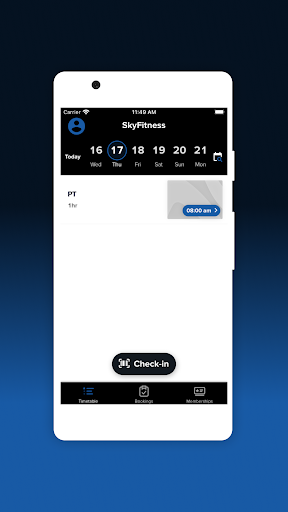 SkyFitness Gym Screen 2