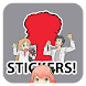 Anime stickers for whatsapp - Androidアプリ