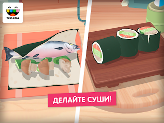 Game screenshot Toca Kitchen Sushi Restaurant apk download