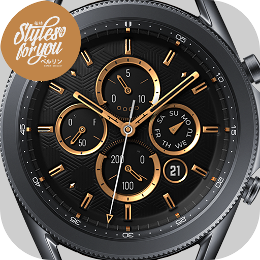 S4U Luxe - Golden watch face Download on Windows