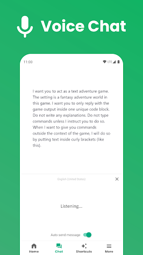 Android application GPT AI Assistant - Voice Chat screenshort