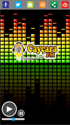 Android application Cayçara FM screenshort
