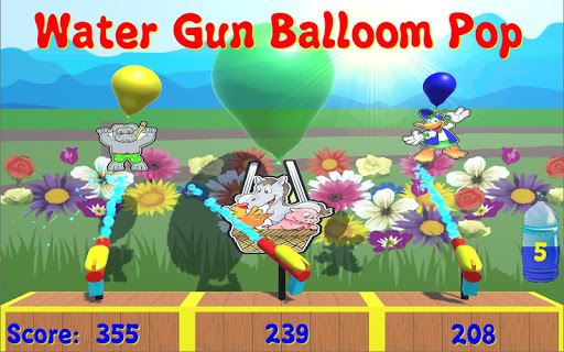 Water Gun Balloon Pop Screen 3