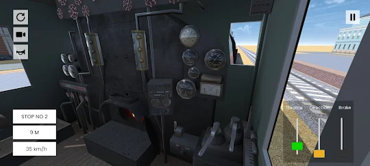Vintage Steam Train Simulator