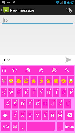 Emoji Keyboard TilesPink Theme 250 screenshots 1