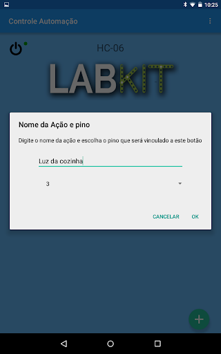 Labkit Controle Arduino