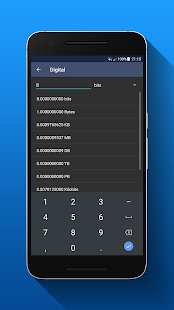 ภาพหน้าจอของแอป unitMeasure Unit Converter