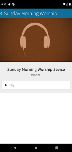 Norwood Community Church Screen 3