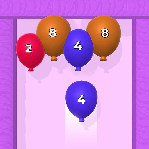 2048 Game — Color Balloons