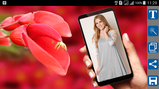 Android application Mobile Photo Frames screenshort