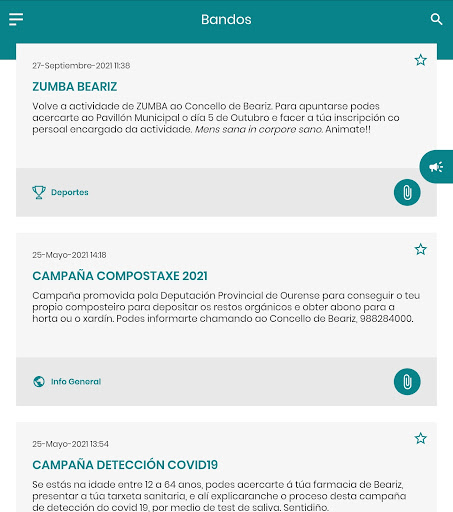Beariz Informa Screen 3