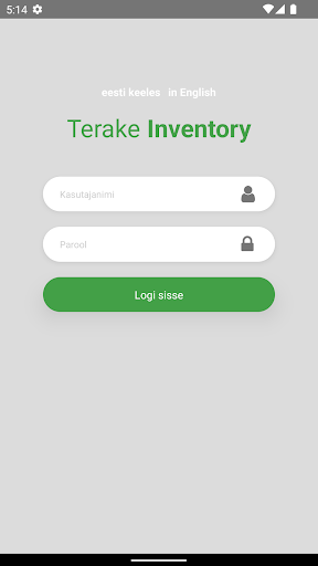 Android application Terake Inventory screenshort