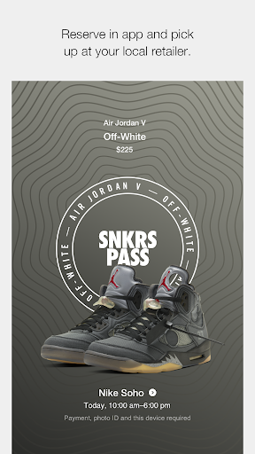 buying sneakers on snkrs app
