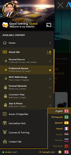 Allan Avelar - SuperApp Screen 2