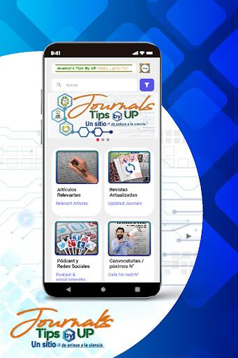 Android application Journals Tips by UP screenshort