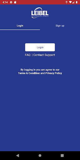 Android application LeibelMobile screenshort