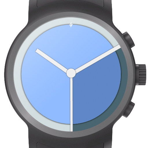 Android application Material Clock Watch Face screenshort