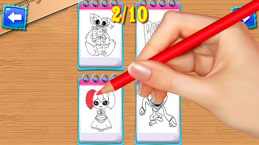Draw Puppy Boy Coloring Book Screen 3