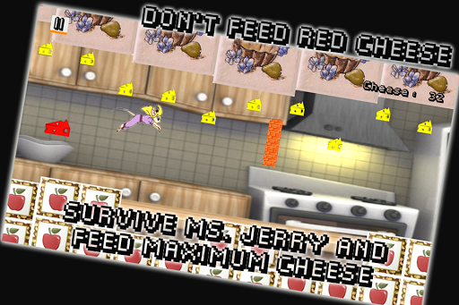 Android application Clumsy Ms Jerry screenshort