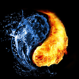 Fire and Ice Live Wallpaper icon