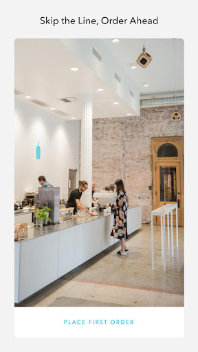 Android application Blue Bottle screenshort