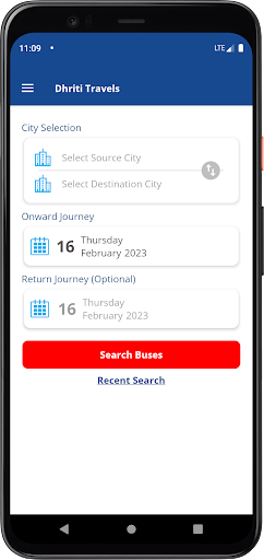 Dhriti Travels Screen 2