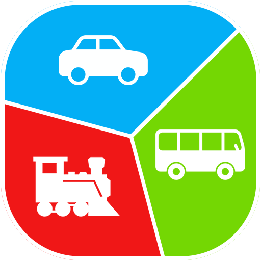Ridesharing, Train & Bus Trips logo