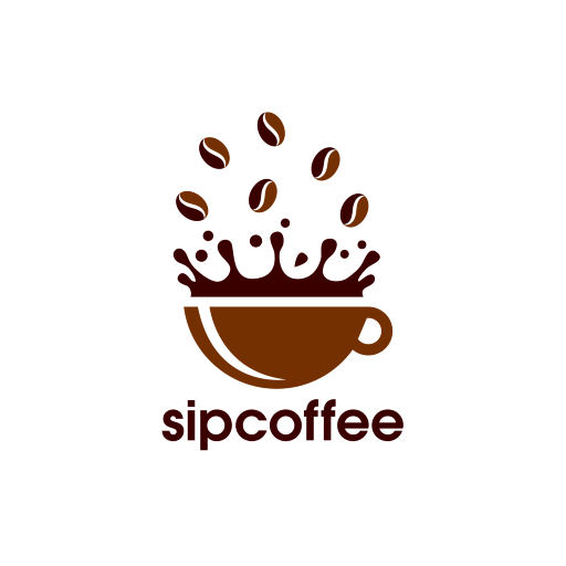 sip coffee shop logo