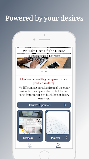 Android application Helius Designs screenshort