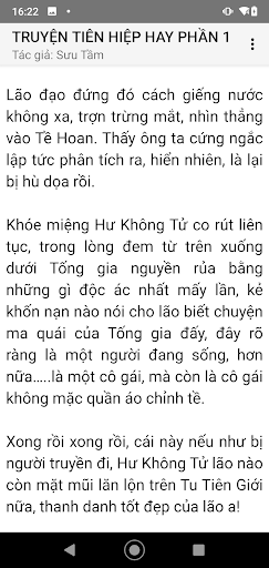 Truyện Tiên Hiệp Hay - Offline