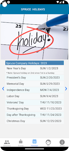 EmployeeRoster Screen 2