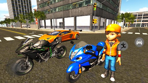 BoBoiBoy Game Bike Stunt 3D