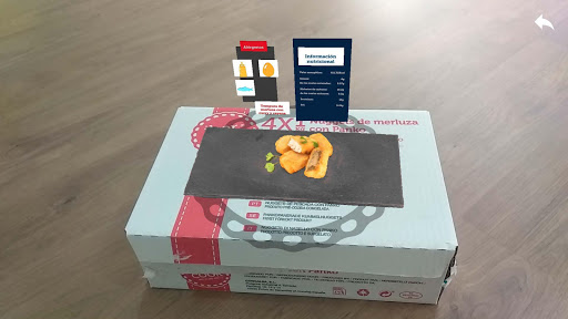 Android application Ibercook Food Service AR screenshort