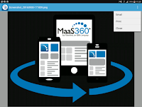 screenshot of MaaS360 Secure Viewer