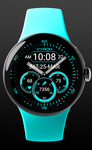 TOP GUN - hybrid watch face Screen 2