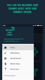 Релаксиращи звуци за сън PRO екранна снимка