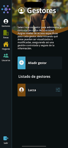 Android application Lucca - Gestor organizaciones screenshort
