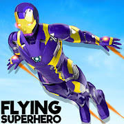Flying Superhero War -  Grand City Emergency