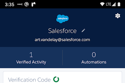 salesforce authenticator app new phone