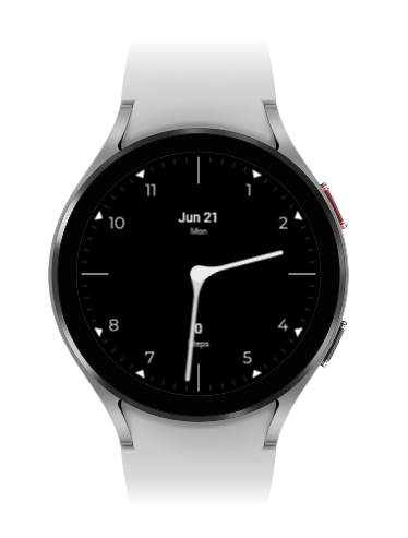 Purple Watch Face 2 Screen 2